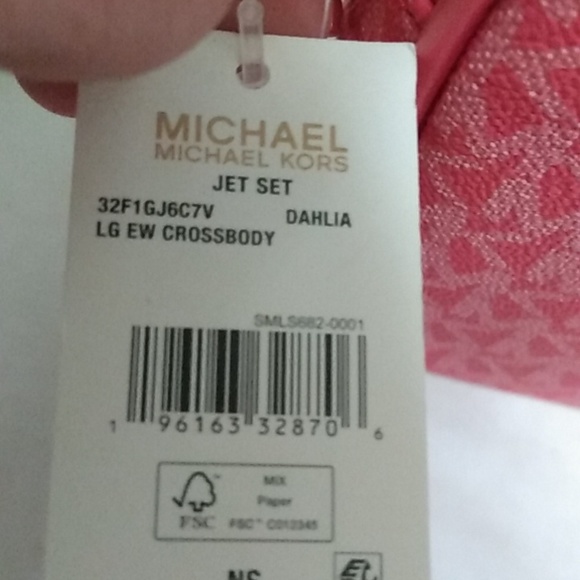 Michael kors jet set dahlia crossbody nwt - Picture 5 of 5